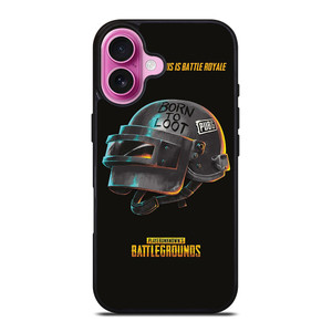 PUBG PLAYERUNKNOWN'S HELMET iPhone 16 Plus Case Cover