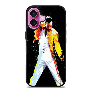 QUEEN FREDDIE MERCURY ART iPhone 16 Plus Case Cover QUEEN FREDDIE MERCURY ART iPhone 16 Plus Case Cover