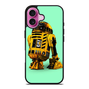 R2D2 STAR WARS CATERPILLAR ROBOT iPhone 16 Plus Case Cover