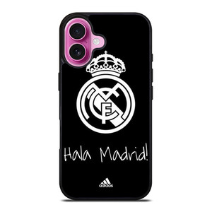 REAL MADRID FANS ADIDAS iPhone 16 Plus Case Cover