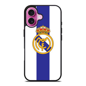 REAL MADRID FOOTBALL LOGO iPhone 16 Plus Case Cover
