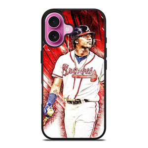 RONALD ACUNA JR ATLANTA BRAVES PLAYER iPhone 16 Plus Case Cover RONALD ACUNA JR ATLANTA BRAVES PLAYER iPhone 16 Plus Case Cover