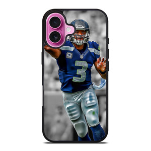 RUSSELL WILSON SEATTLE SEAHAWK iPhone 16 Plus Case Cover RUSSELL WILSON SEATTLE SEAHAWK iPhone 16 Plus Case Cover