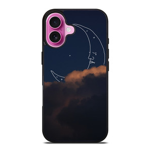 SAD CRESCENT MOON iPhone 16 Plus Case Cover SAD CRESCENT MOON iPhone 16 Plus Case Cover