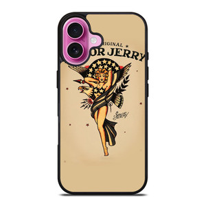 SAILOR JERRY NEW TATTOO iPhone 16 Plus Case Cover SAILOR JERRY NEW TATTOO iPhone 16 Plus Case Cover