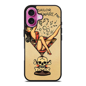 SAILOR JERRY S TATTOO iPhone 16 Plus Case Cover SAILOR JERRY S TATTOO iPhone 16 Plus Case Cover