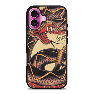 SAILOR JERRY SNAKE TATTOO iPhone 16 Plus Case Cover