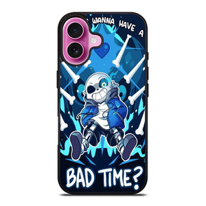 SANS UNDERTALE BAD TIME 2 iPhone 16 Plus Case Cover SANS UNDERTALE BAD TIME 2 iPhone 16 Plus Case Cover