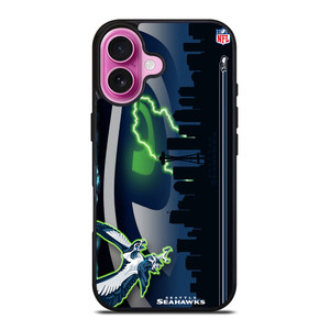 SEATTLE SEAHAWKS NFL CITY iPhone 16 Plus Case Cover SEATTLE SEAHAWKS NFL CITY iPhone 16 Plus Case Cover