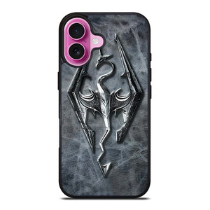 SKYRIM LOGO ELDER SCROLLS iPhone 16 Plus Case Cover SKYRIM LOGO ELDER SCROLLS iPhone 16 Plus Case Cover