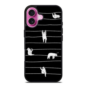 SLOTH KOALA STRIPE iPhone 16 Plus Case Cover SLOTH KOALA STRIPE iPhone 16 Plus Case Cover