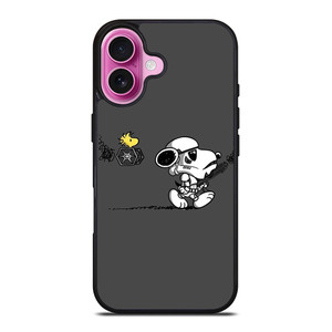 SNOOPY AND WOODSTOCK THE PEANUTS STAR WARS iPhone 16 Plus Case Cover SNOOPY AND WOODSTOCK THE PEANUTS STAR WARS iPhone 16 Plus Case Cover