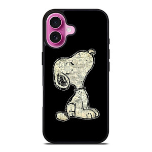 SNOOPY DOG THE PEANUTS CARTOON iPhone 16 Plus Case Cover SNOOPY DOG THE PEANUTS CARTOON iPhone 16 Plus Case Cover