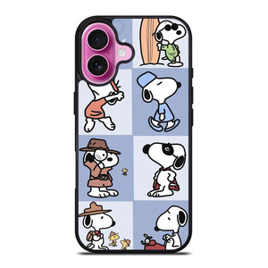 SNOOPY THE PEANUTS CHARLIE BROWN CARTOON iPhone 16 Plus Case Cover SNOOPY THE PEANUTS CHARLIE BROWN CARTOON iPhone 16 Plus Case Cover