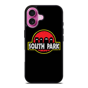 SOUTH PARK JURASSIC PARK CARTOON iPhone 16 Plus Case Cover SOUTH PARK JURASSIC PARK CARTOON iPhone 16 Plus Case Cover