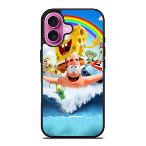 SPONGEBOB NEW iPhone 16 Plus Case Cover SPONGEBOB NEW iPhone 16 Plus Case Cover