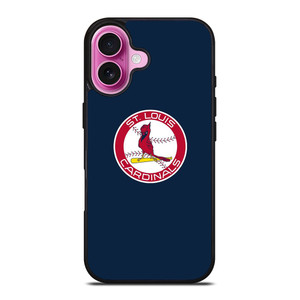 ST LOUIS CARDINALS LOGO BASEBALL TEAM EMBLEM iPhone 16 Plus Case Cover ST LOUIS CARDINALS LOGO BASEBALL TEAM EMBLEM iPhone 16 Plus Case Cover