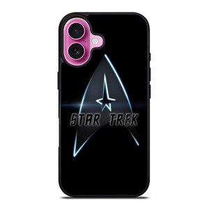 STAR TREK BLACK LOGO iPhone 16 Plus Case Cover