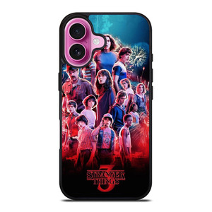 STRANGER THINGS 3 POSTER iPhone 16 Plus Case Cover STRANGER THINGS 3 POSTER iPhone 16 Plus Case Cover
