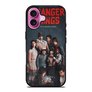 STRANGER THINGS POSTER iPhone 16 Plus Case Cover STRANGER THINGS POSTER iPhone 16 Plus Case Cover