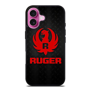 STURM RUGER FIREARM RED METAL iPhone 16 Plus Case Cover