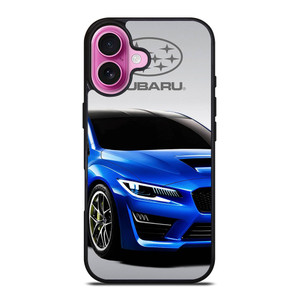 SUBARU CAR BLUE LOGO iPhone 16 Plus Case Cover