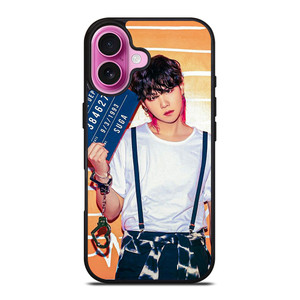 SUGA BTS BANGTAN BOYS KPOP iPhone 16 Plus Case Cover SUGA BTS BANGTAN BOYS KPOP iPhone 16 Plus Case Cover