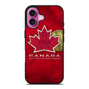 TEAM CANADA HOCKEY LOGO MARBLE iPhone 16 Plus Case Cover TEAM CANADA HOCKEY LOGO MARBLE iPhone 16 Plus Case Cover