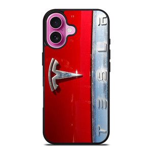 TESLA METAL EMBLEM iPhone 16 Plus Case Cover TESLA METAL EMBLEM iPhone 16 Plus Case Cover