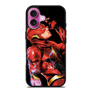 THE FLASH SUPERHERO DC iPhone 16 Plus Case Cover THE FLASH SUPERHERO DC iPhone 16 Plus Case Cover