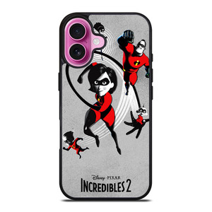 THE INCREDIBLES 2 DISNEY iPhone 16 Plus Case Cover THE INCREDIBLES 2 DISNEY iPhone 16 Plus Case Cover