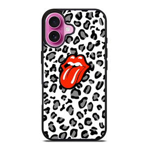 THE ROLLING STONES LEOPARD SKIN iPhone 16 Plus Case Cover THE ROLLING STONES LEOPARD SKIN iPhone 16 Plus Case Cover