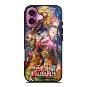 THE SEVEN DEADLY ALL CHARACTER iPhone 16 Plus Case Cover THE SEVEN DEADLY ALL CHARACTER iPhone 16 Plus Case Cover