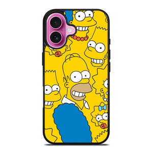 THE SIMPSONS CARTOON COLLAGE iPhone 16 Plus Case Cover THE SIMPSONS CARTOON COLLAGE iPhone 16 Plus Case Cover