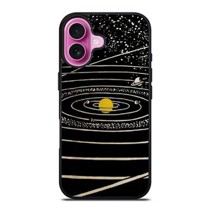 THE SOLAR SYSTEM HAND DRAWN iPhone 16 Plus Case Cover THE SOLAR SYSTEM HAND DRAWN iPhone 16 Plus Case Cover
