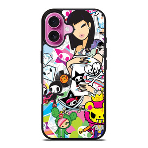 TOKIDOKI COLLAGE iPhone 16 Plus Case Cover