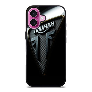 TRIUMPH MOTORCYCLE EMBLEM iPhone 16 Plus Case Cover TRIUMPH MOTORCYCLE EMBLEM iPhone 16 Plus Case Cover