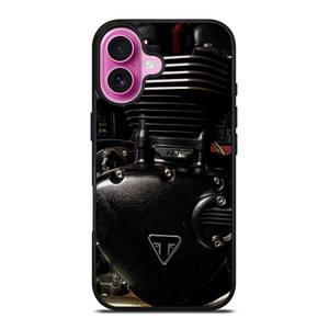 TRIUMPH MOTORCYCLE ENGINE iPhone 16 Plus Case Cover