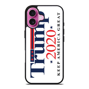 TRUMP 2020 KEEP AMERICA GREAT iPhone 16 Plus Case Cover
