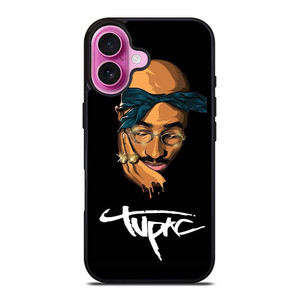 TUPAC SHAKUR ART iPhone 16 Plus Case Cover