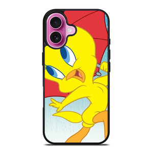 TWEETY BIRD AND UMBRELLA iPhone 16 Plus Case Cover