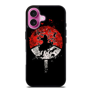 UCHIHA CLAN ART LOGO iPhone 16 Plus Case Cover