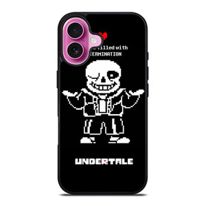 UNDERTALE SANS 8 BIT QUOTE iPhone 16 Plus Case Cover