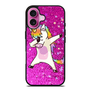 UNICORN DAB PURPLE iPhone 16 Plus Case Cover