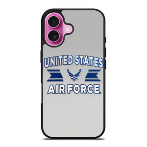 UNITED STATES US AIR FORCE LOGO iPhone 16 Plus Case Cover