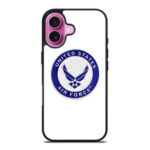 US AIR FORCE UNITED STATES LOGO iPhone 16 Plus Case Cover