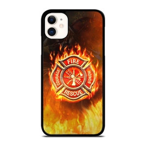FIREFIGHTER FIREMAN FIRE LOGO iPhone 11 Case Cover