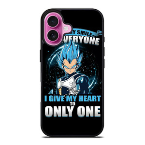 VEGETA QUOTE DRAGON BALL ANIME iPhone 16 Plus Case Cover