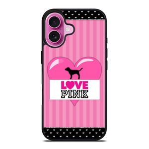 VICTORIA'S SECRET PINK LOVE iPhone 16 Plus Case Cover