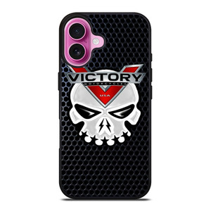 VICTORY MOTORCYCLE SKULL LOGO iPhone 16 Plus Case Cover VICTORY MOTORCYCLE SKULL LOGO iPhone 16 Plus Case Cover